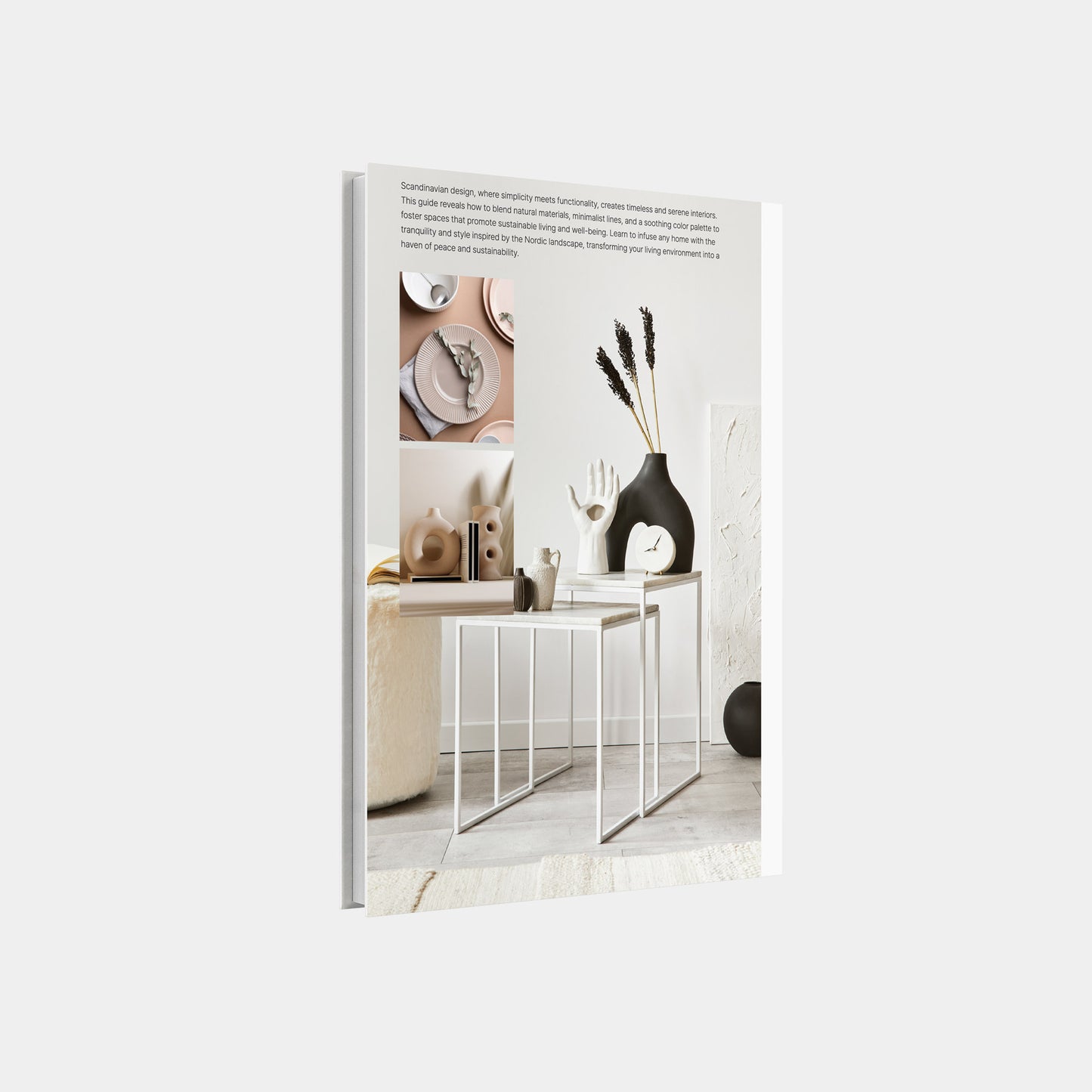 TWKL Decoration Book - Modern Aesthetic - Nordic Moods - Rear View