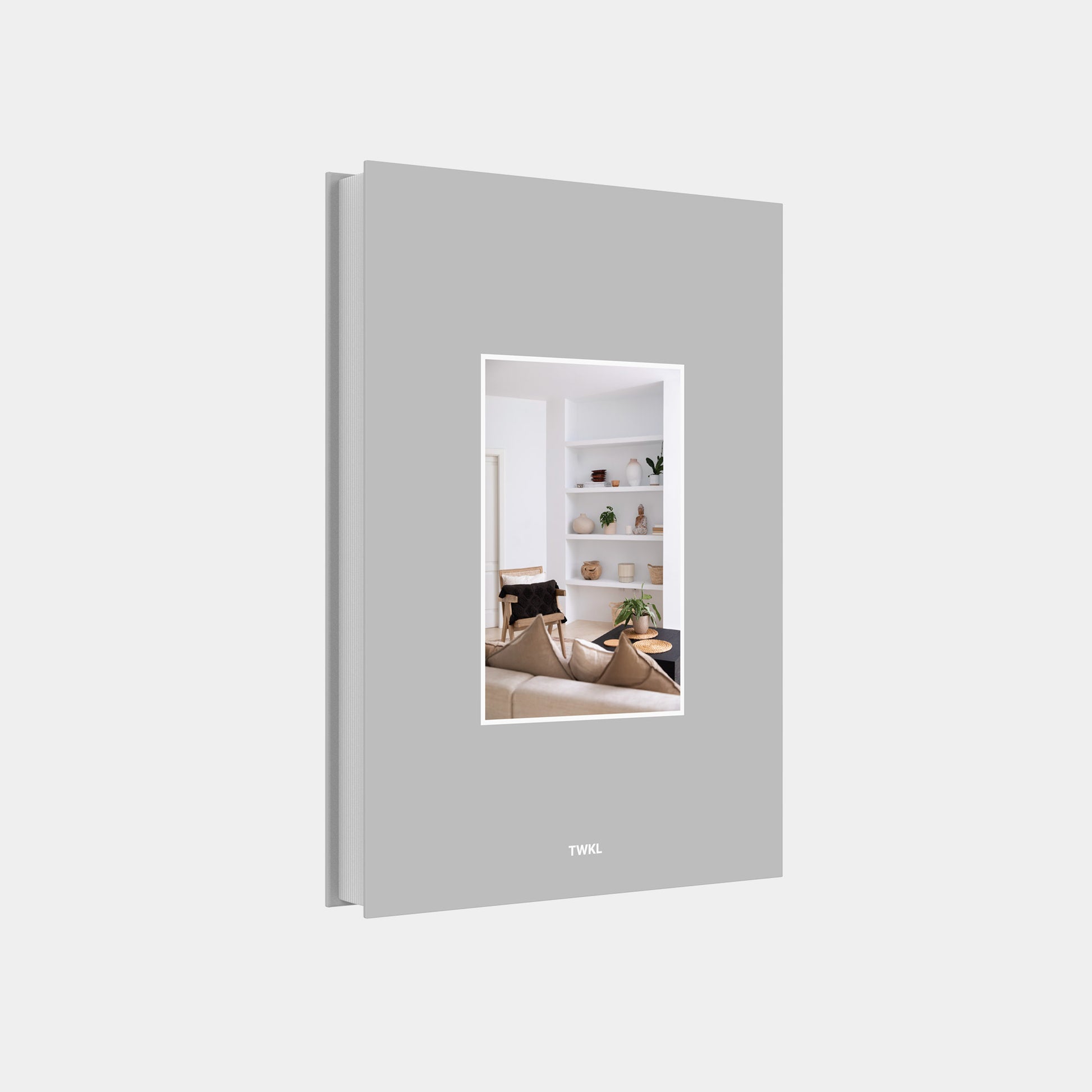 TWKL Decoration Book - Modern Aesthetic - Soft Minimal House - Rear View